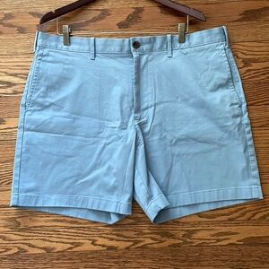 Men’s J.CREW Factory Blue Shorts Size 38” Waist 7” Inseam NWT